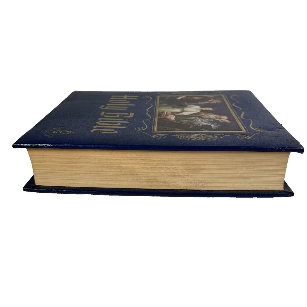 Holy Bible Heirloom Family Bible MASTER MASON Masonic Red‎ Letter Edition